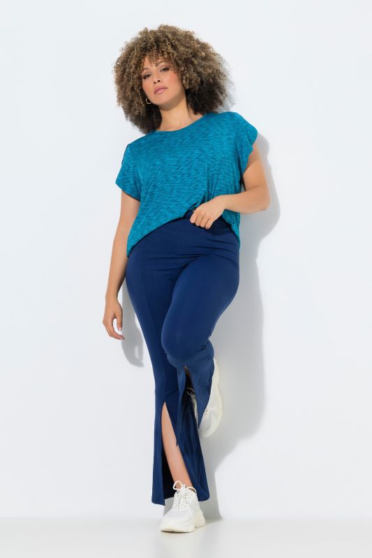 Quick Dry Flared Split Leg Yoga Pants