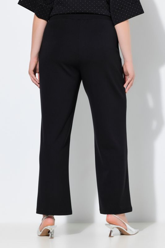 Dressy Elastic Waist Sweatpants