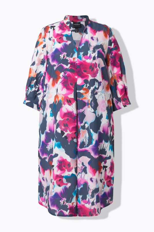 Рокля от лиосел с цветя