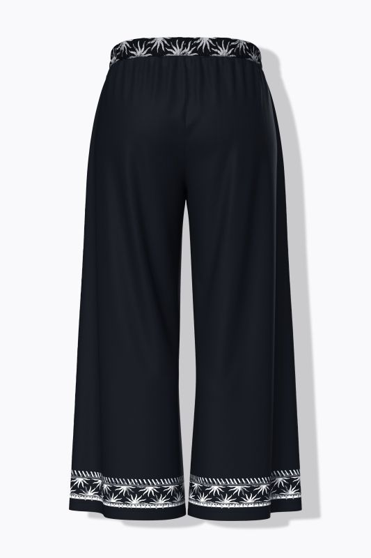 Sunburst Print Palazzo Pants