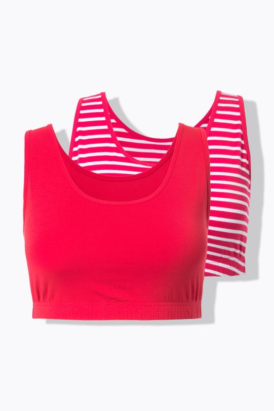 Eco Cotton 2 Pack Bralettes