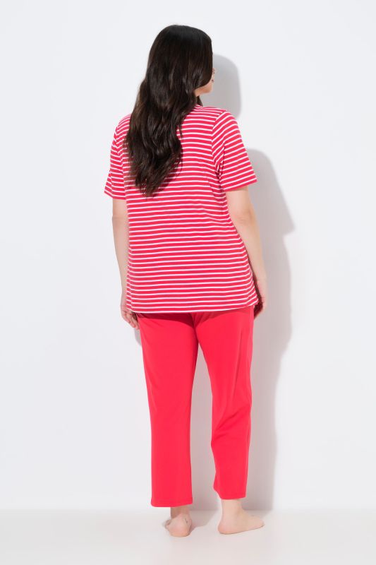 Eco Cotton Striped Pajama Set