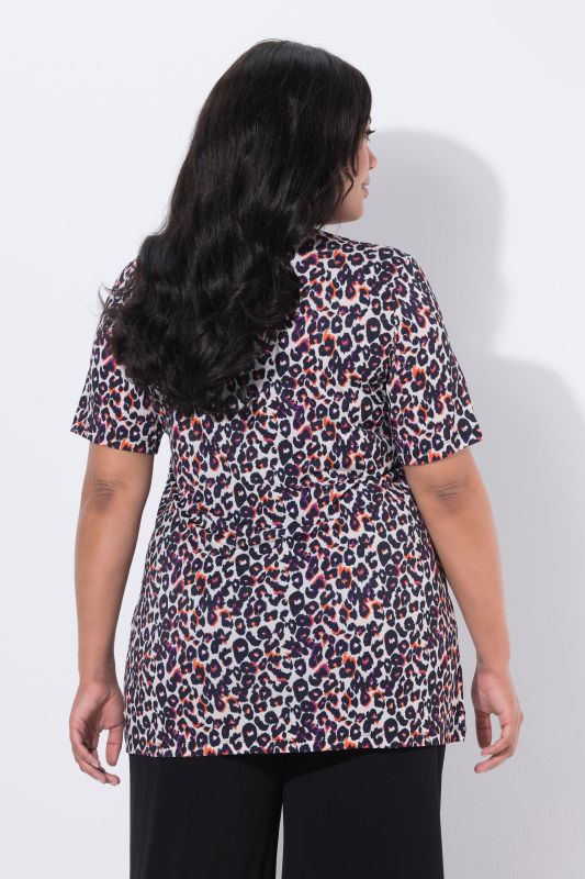 Туника с леопардов принт