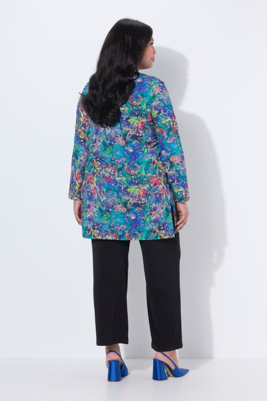 Блейзър с цветен принт