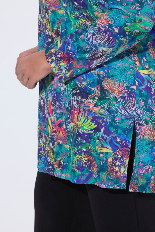 Блейзър с цветен принт