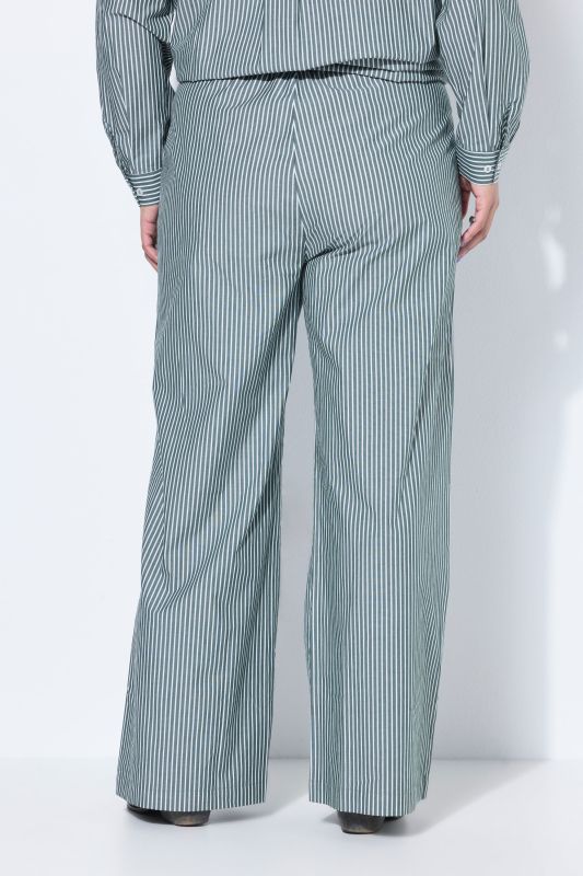 Striped trousers