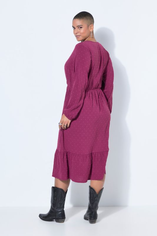 Рокля с принт и А - линия 