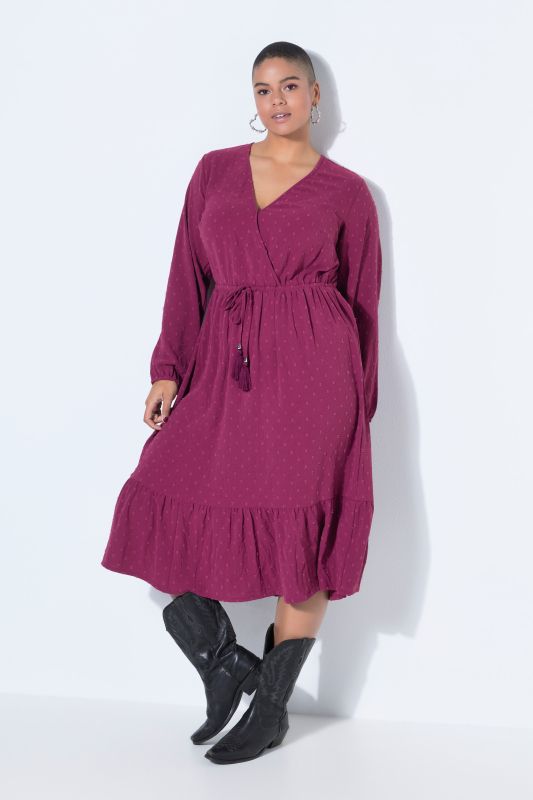 Рокля с принт и А - линия 