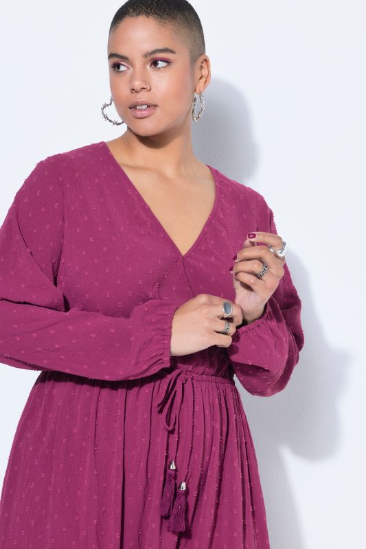 Рокля с принт и А - линия 