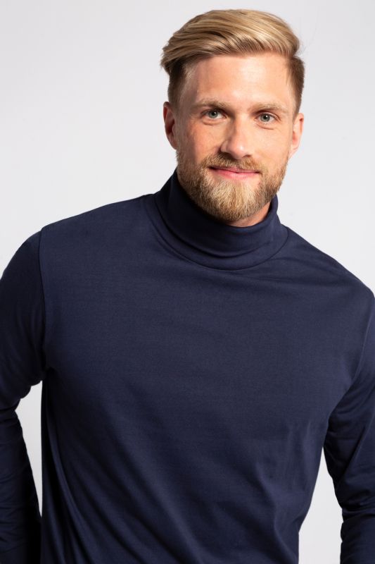 Блуза с поло яка