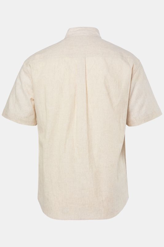Риза ленена с къси ръкави