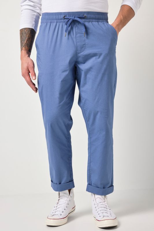 FLEXNAMIC® pull-on trousers, elastic waistband, tapered loose fit