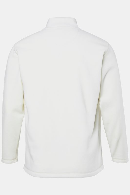 Пуловер с малък цип