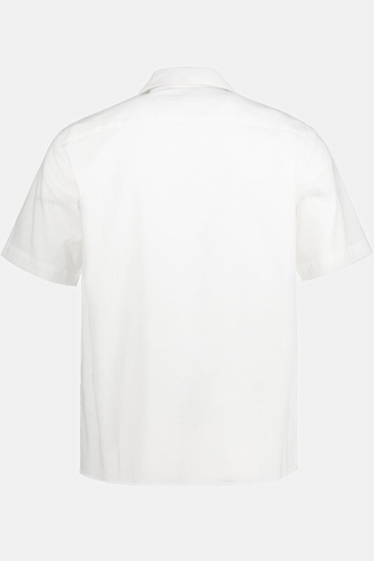 Риза ленена с къс ръкав