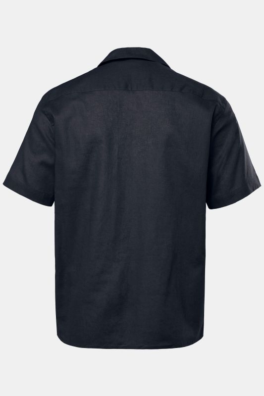 Риза ленена с къс ръкав