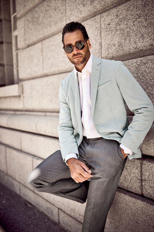 Сако двуцветно