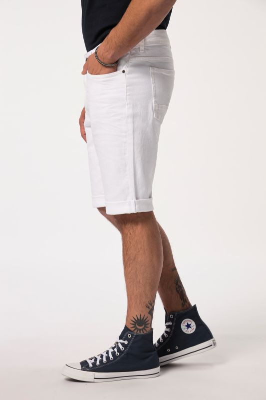 Denim Bermuda, straight