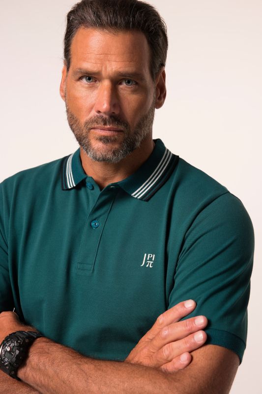 Тениска с яка с райета JAY-PI