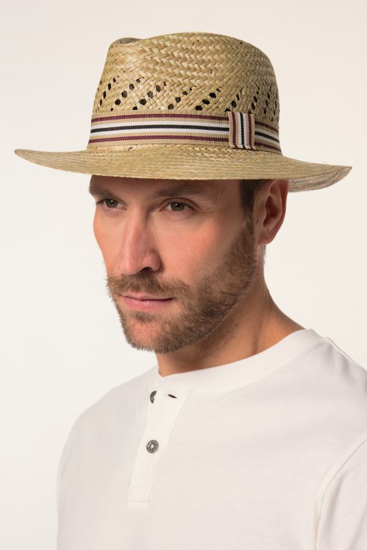 Straw hat, woven