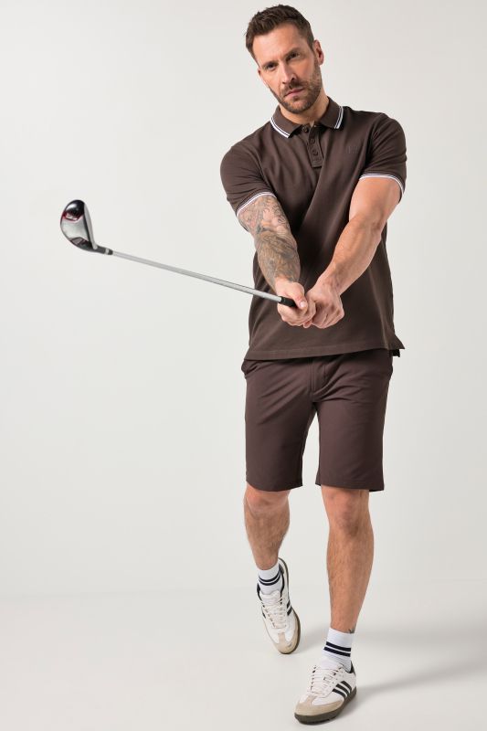 Тениска с контрастни маншети