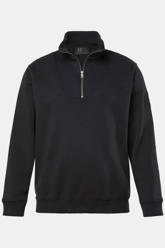 Half-zip sweatshirt