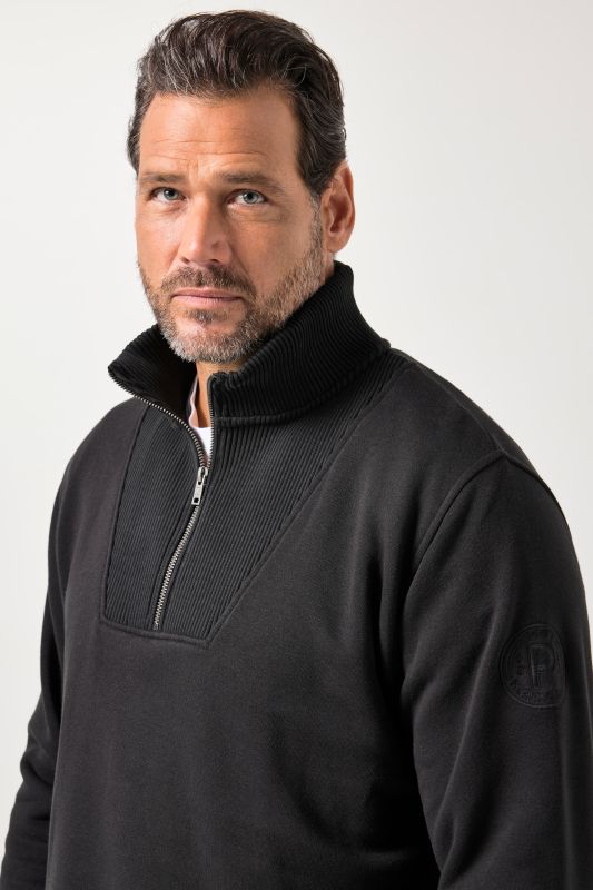 Half-zip sweatshirt