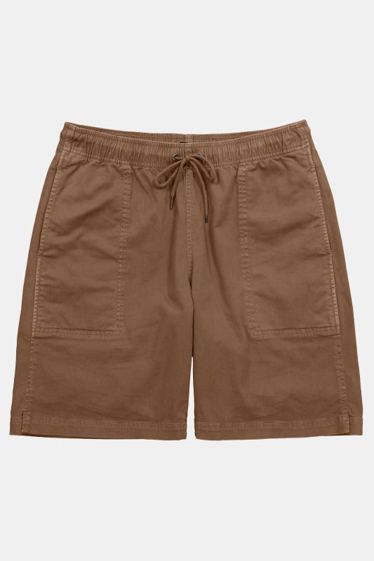 Slip-on Bermuda shorts