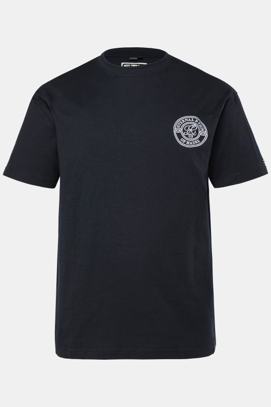 Тениска разкроена с щампи