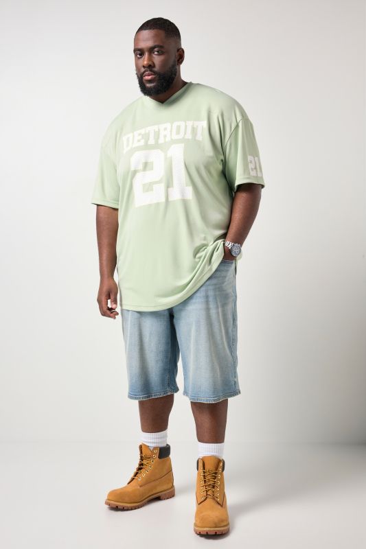 Бермуди с широка кройка