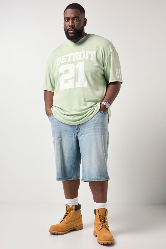 Бермуди с широка кройка