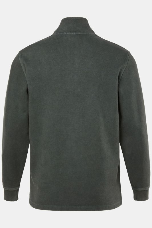 Half-zip sweatshirt