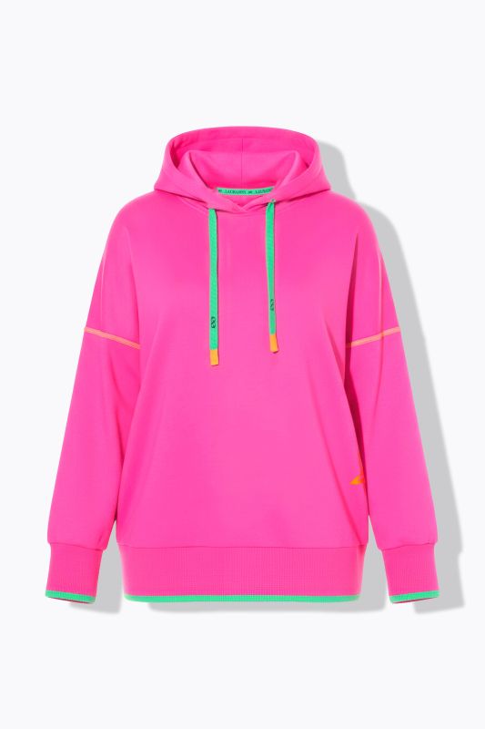 Color Pop Back Print Hoodie