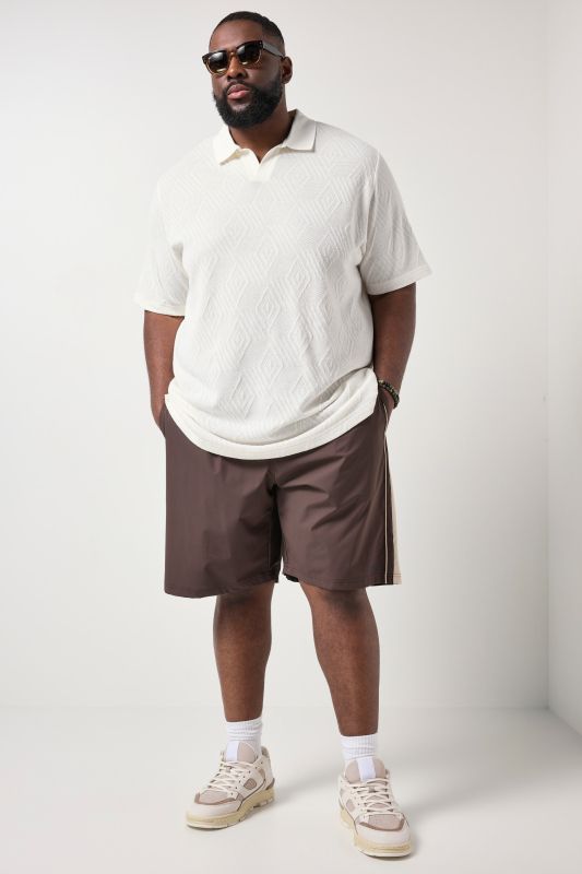 STHUGE FLEXLASTIC® jacquard polo shirt