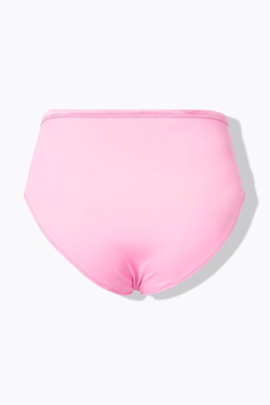 Chevron Lace Inset Stretch Microfiber Panty