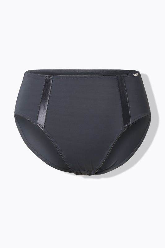 Satin Trim Stretch Microfiber Panty