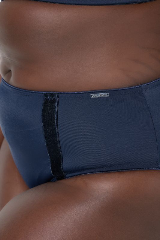 Satin Trim Stretch Microfiber Panty