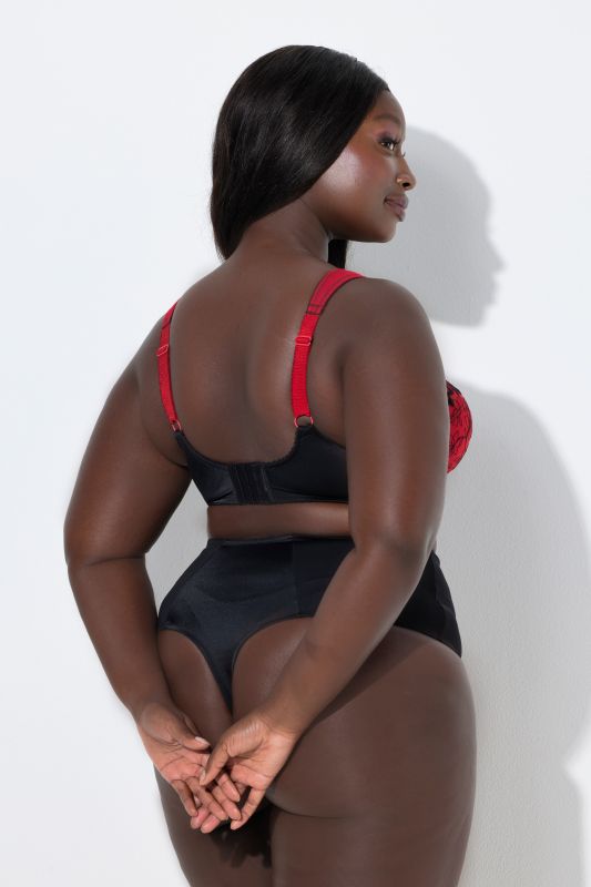 Floral Embroidered Underwire Bra