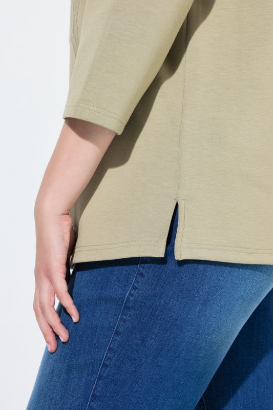 Eco Viscose Floral Embroidered Sweatshirt