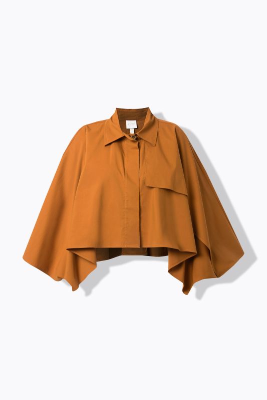 Eco Cotton Draped Jacket
