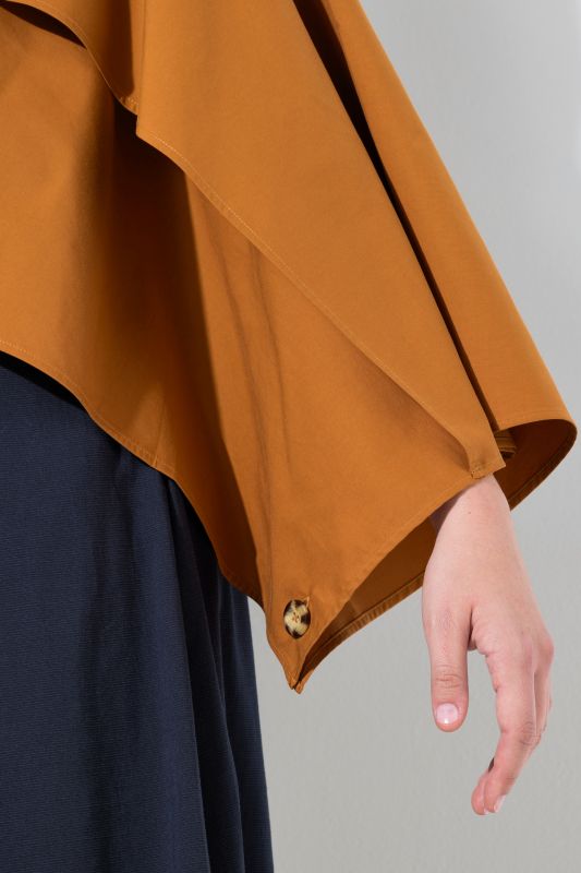 Eco Cotton Draped Jacket