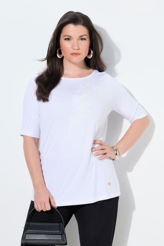 Tonal Sequined Tee