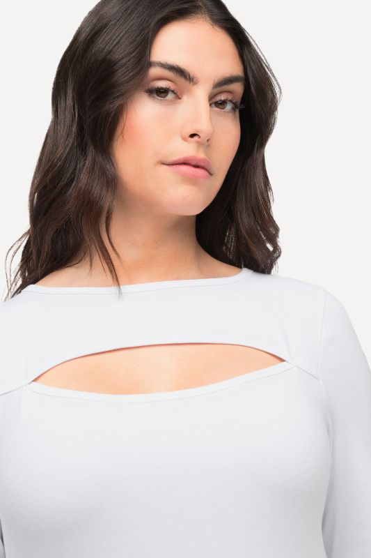 Боди с изрязан акцент