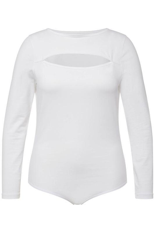 Боди с изрязан акцент