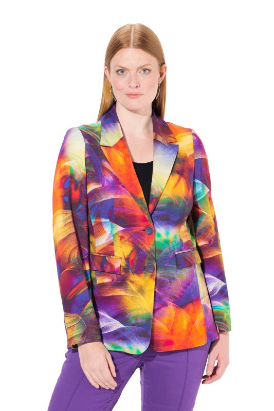 Блейзър с абстрактен принт