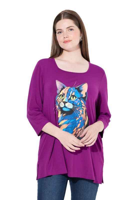 Тениска с графичен принт на козирог