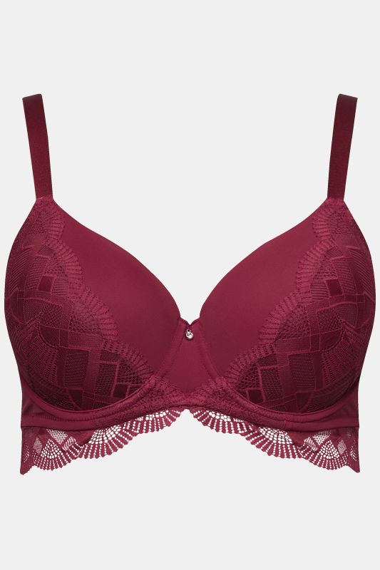 TRUYOU Bügel-BH, Spitze, Softcups, Cup B - E