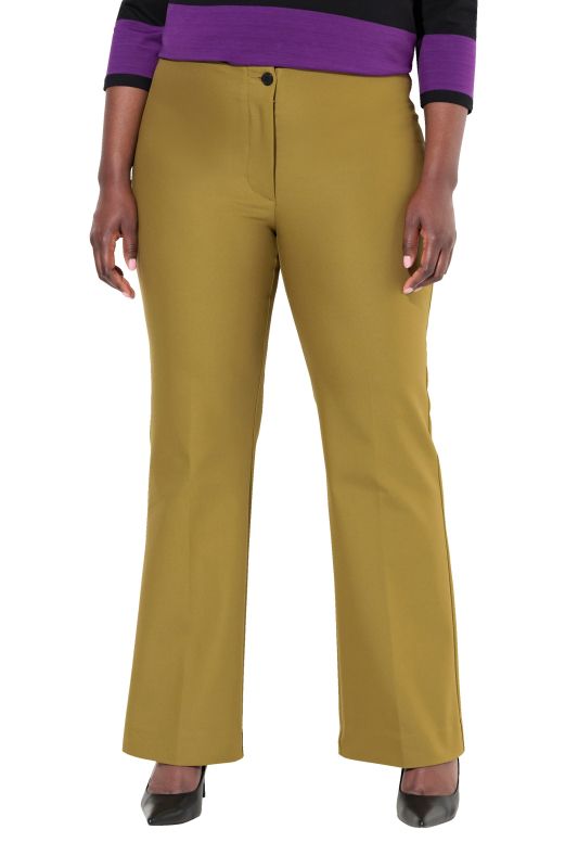 Stretch Fit Straight Leg Pants