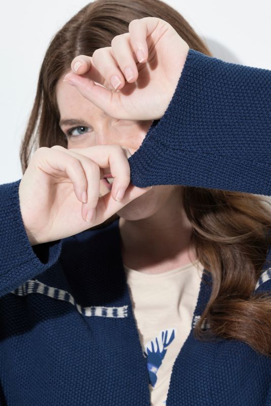 Textured Tie Belt Cardigan