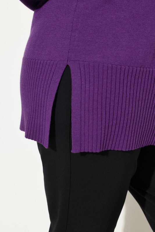 Merino Silk Turtleneck Sweater