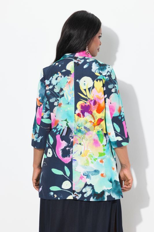 Floral Watercolor Jacket